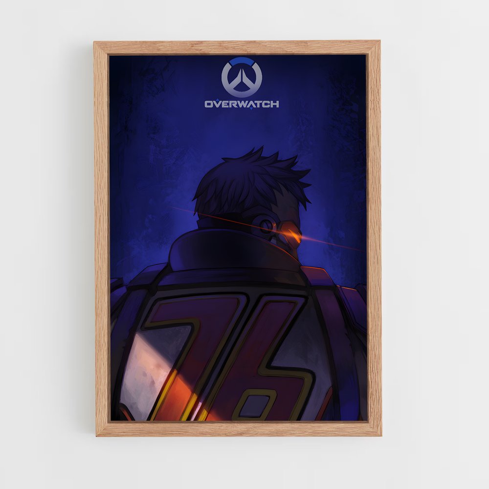 Poster Opérateur de Choc – affiche Overwatch (vue 4)